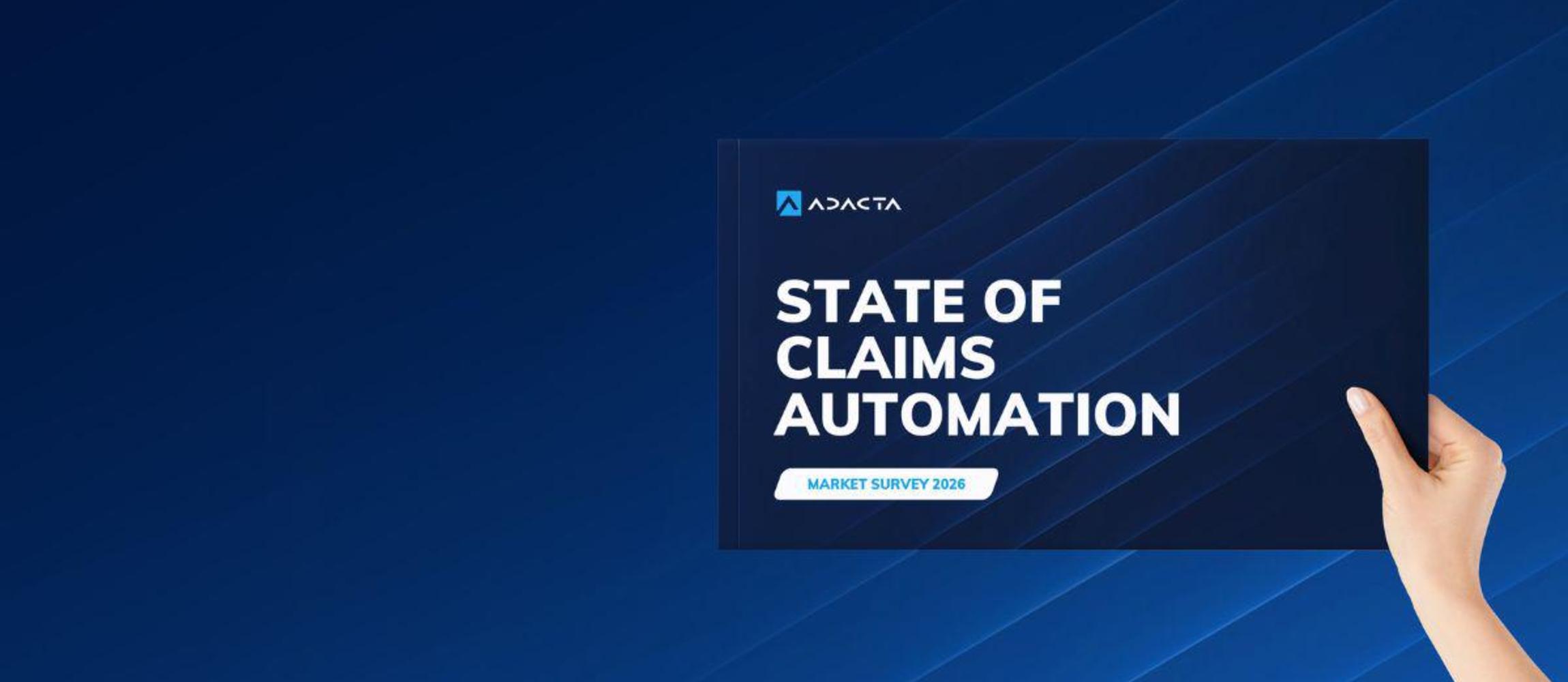 State of claims automation 2026