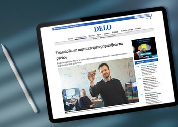 Delo: “Technology and organization ready for a breakthrough”