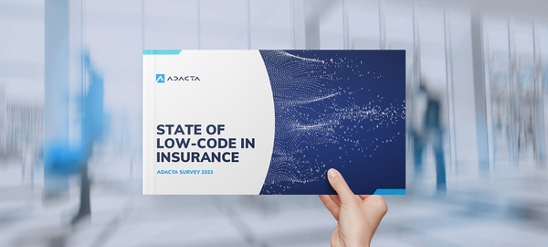 Adacta Releases Market Survey on the State of Low-Code in the Insurance Industry