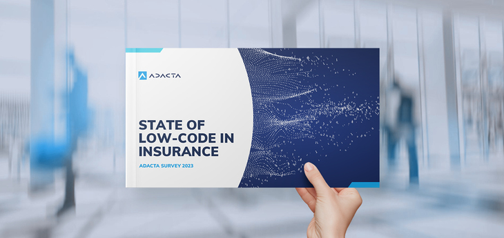 Adacta veröffentlicht Umfrage zum Low-Code-Status in der Versicherungsbranche