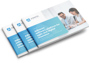 AdInsure insurance platform brochure