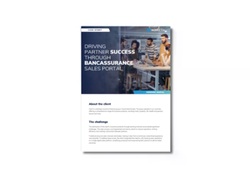 Empowering partner success through a bancassurance sales solution